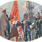 Эскиз росписи плафона Харьковского железнодорожного вокзала